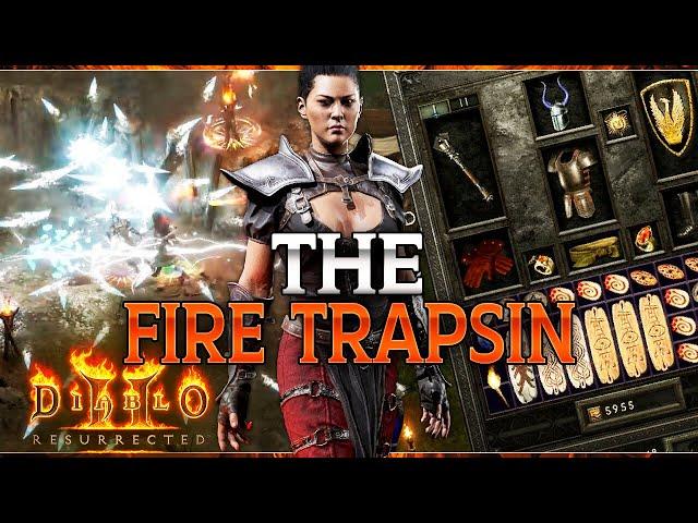 BUDGET FIRE TRAPSIN is a viable Magic Finding Option Now - PTR Patch 2.4 - Diablo 2 Resurrected