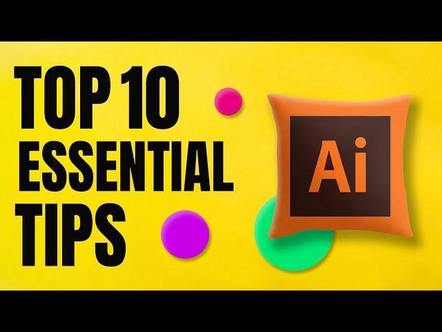 10 INCREDIBLE  Adobe Illustrator Tips + Tricks 2020 