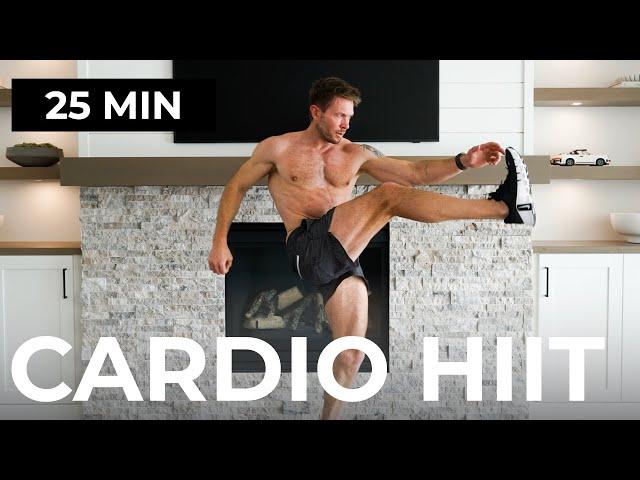 25 Min CARDIO HIIT | Burn 400 Calories  [No Equipment, No Repeats]