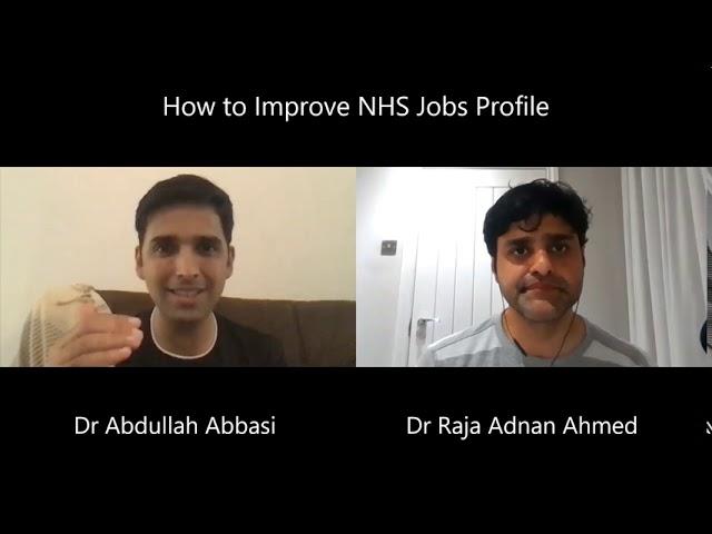 How to improve your NHS Jobs Profile