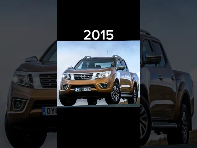 Evolution Of Nissan Navara (1986-2023) #evolution #nissan #navara #pickup #suv4x4