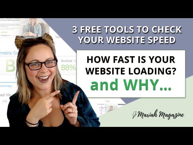 How to Check the Page Speed of Your Website | How Fast is Your Website & WHY???