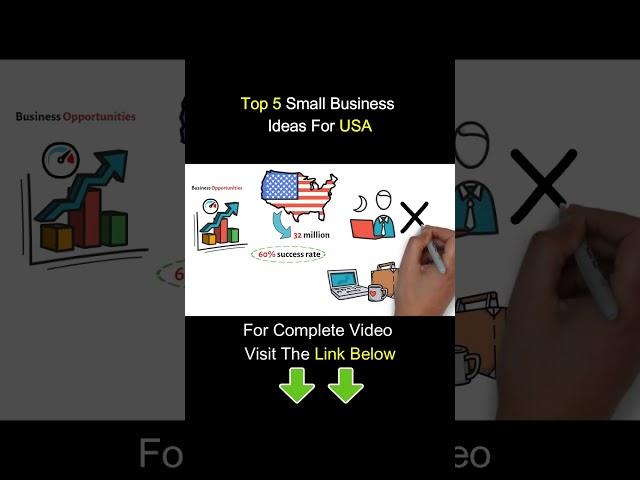  5 Small Business Ideas for USA in 2023- Profitable Business Ideas in USA 2022 #shorts