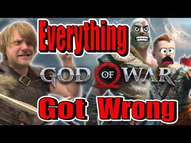 Every Mythical Inaccuracy in God of War 2018