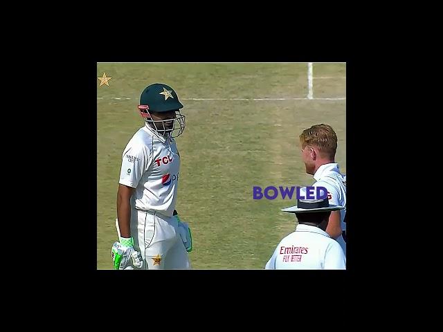 Babar Azam Cover Drive's on Ben Stokes #shorts