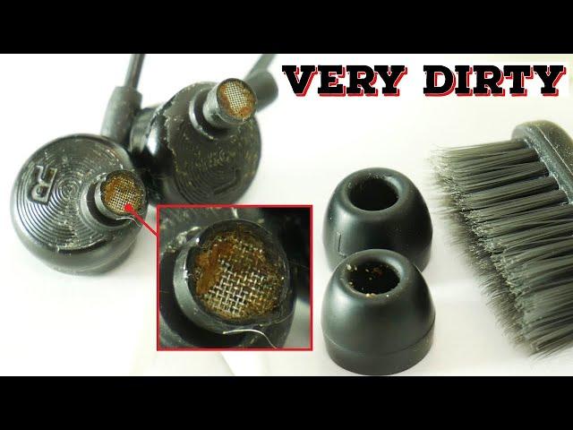 How to EASILY clean very dirty MOST In-Ear headphones