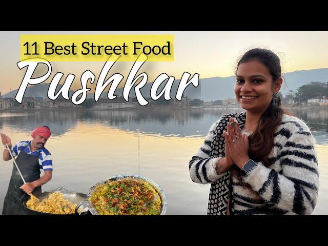 Top 11 Places to Eat INSANE Indian Street Food in Pushkar, Rajasthan