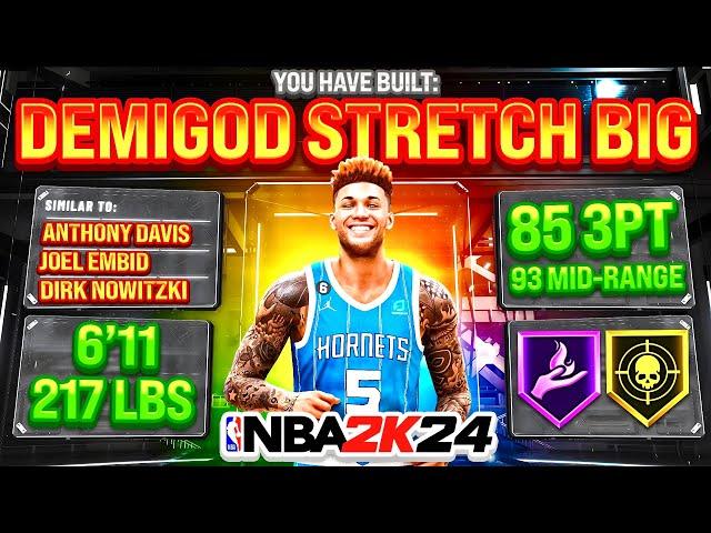 THE #1 STRETCH BIG IN NBA 2K24!