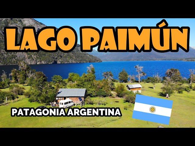 Un campìng que enamora lago Paimún, Patagonia Argentina 