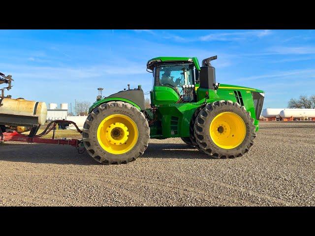 John Deere 9R 640 has hard steering | load sense diagnostics | Q&A