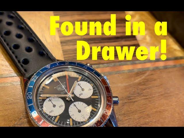 £85,000 worth of HEUER watches rediscovered!