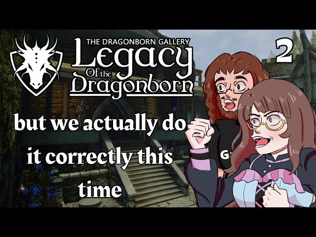 David and Eebee Attempt Legacy of the Dragonborn, Correctly (Citation Needed): PART 2 (LOTD w/ I+E)