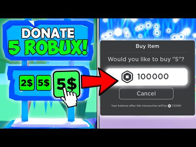 Scamming ROBUX from SCAMMERS! (Pls Donate )