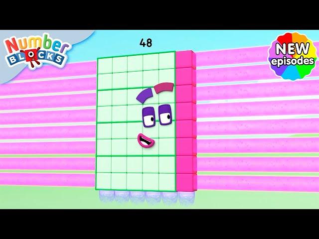 Rescue Racers | S7 E4 | Learn Times Tables | @Numberblocks