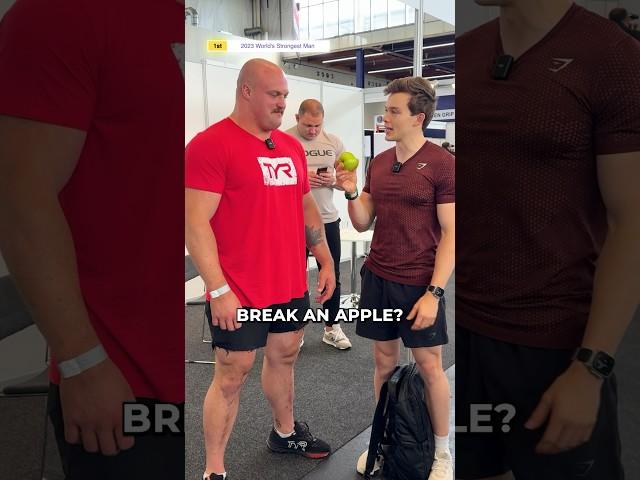 World‘s Strongest Man VS Apple