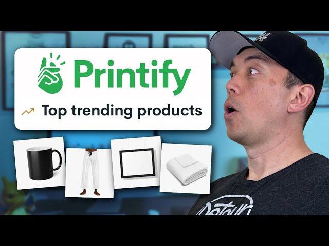 Make More with These 4 Top Trending Print on Demand Products with Printify 2024.