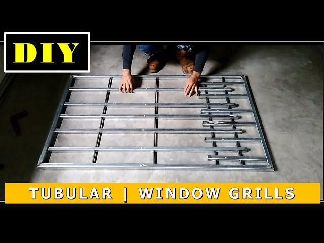 TUBULAR WINDOW GRILLS | 1"x1"x1.2 | Window grills design