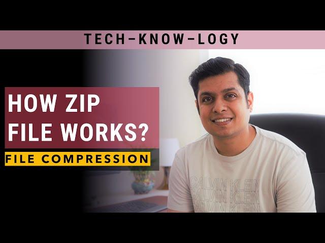 How A Zip File Works? | What is File Compression? | Lossy And Lossless compression