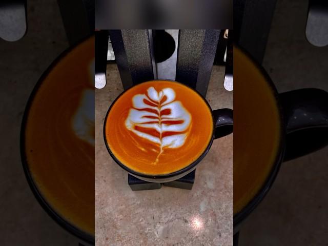 Slowsetta Rose  || Latte Art || @SandipGurung10k #coffee #short #shortvideo
