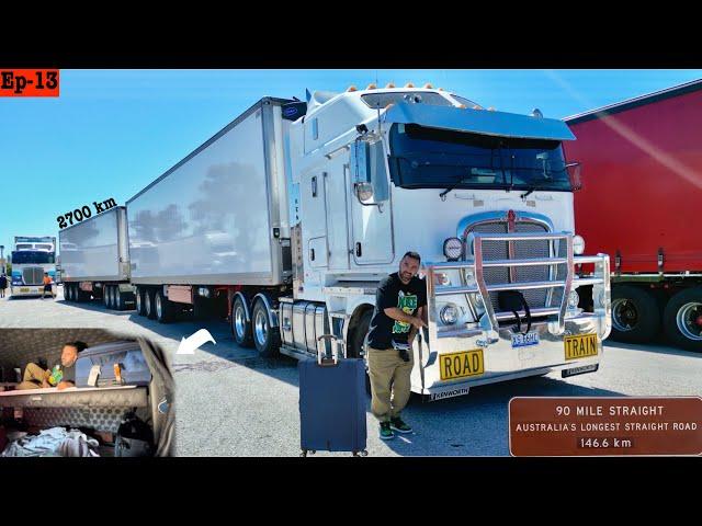 My First Truck Trip in Australia & how much salary of Trip | Adelaide to Perth