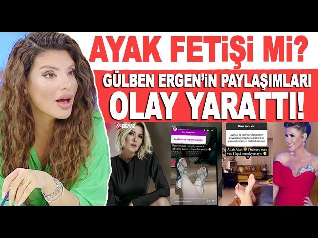 Gülben Ergen ayak paylaşımlarına olay yorum! Hoşuna gitti, paylaştı! 'Olgun ve dolgun...!!!'