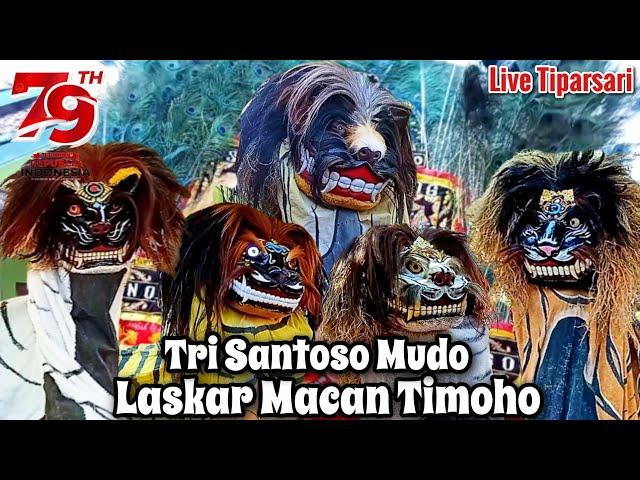 Singobarong Tri Santoso Mudo feat Laskar Macan Timoho live Tiparsari Tratemulyo