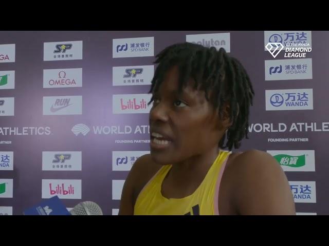 Marileidy Paulino Felt Good But Not Happy With Time After Shanghai 400m Win in 50.89 (In Spanish)