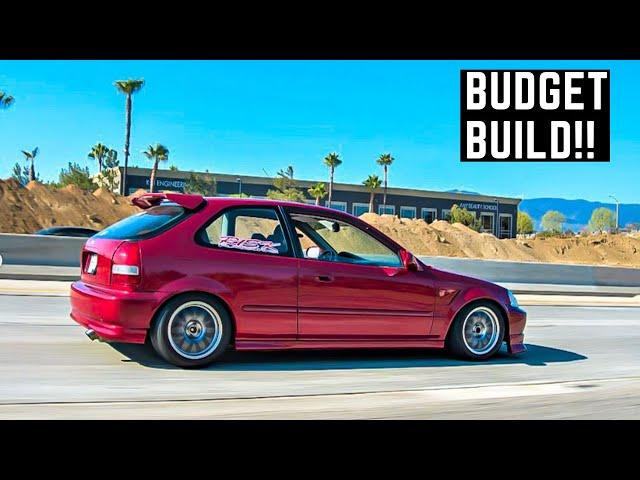 How to build a BUDGET 1999 Honda Civic CX! (Budget Build Honda)