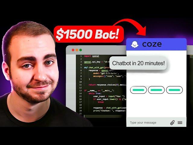 Building a $1500 AI Chat Bot in 20 Minutes - Full Tutorial