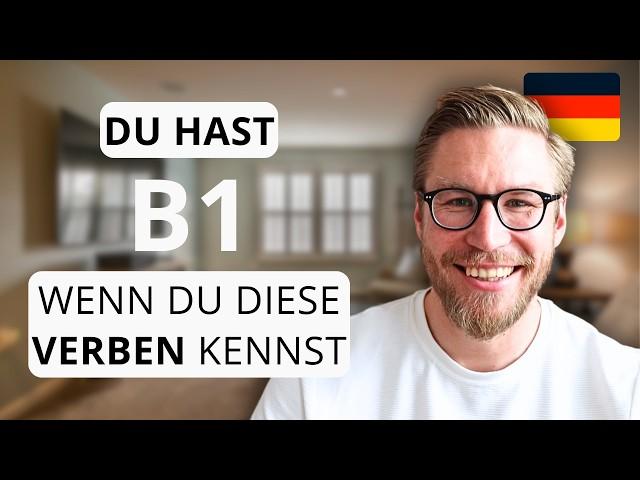 You have a B1 Level in German if you know these VERBS | Intermediate German Vocabulary