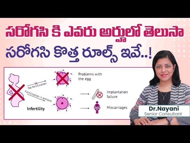 Rules Of Surrogacy in Telugu || Surrogacy Treatment Cost || Best Fertility Center || Ferty9