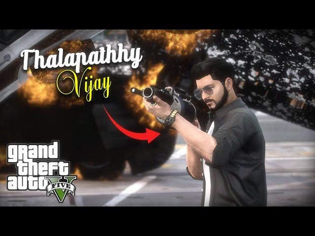 Thalapathy Vijay in Losantos City|Gta5 Franklin Web Series|As Gaming|Malayalam #84