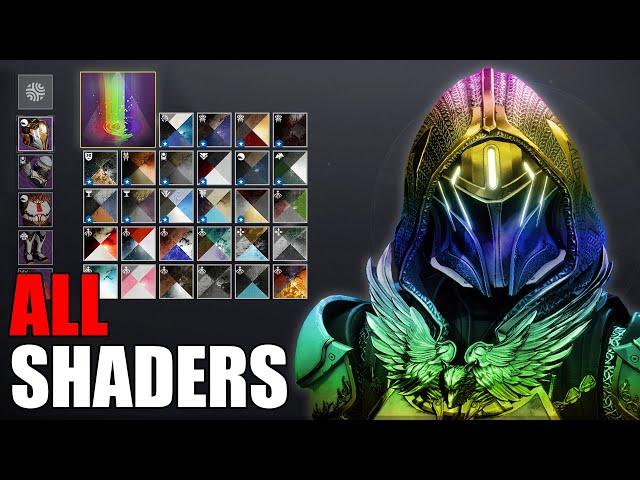 ALL MY SHADERS on the Gjallarhorn Armor