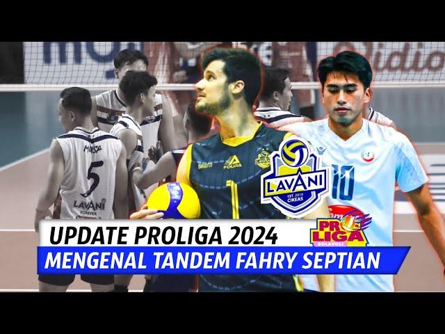 Update Proliga 2024Mengenal Tandem Fahry Septian Renan Buiatti Squad Jakarta Lavani Allo Bank