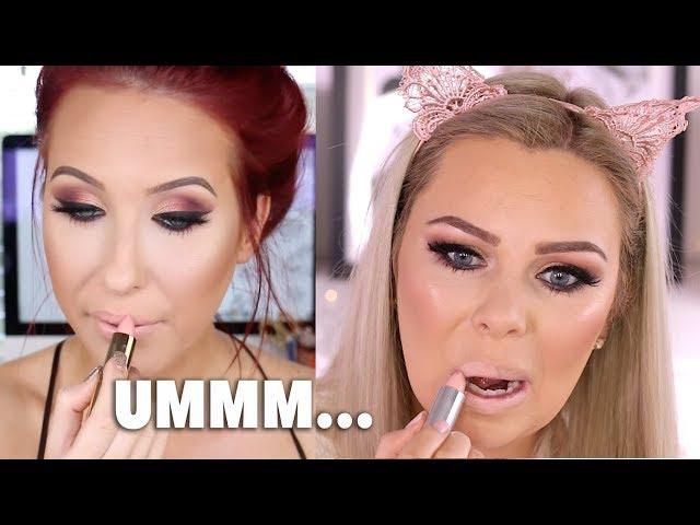 I TRIED FOLLOWING A JACLYN HILL MAKEUP TUTORIAL...