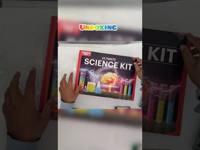 Einstein box Ultimate Science Kit having 100 experiment Unboxing #experiment #unboxing #diy