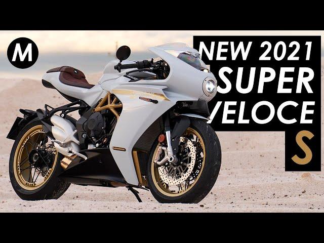 New 2021 MV Agusta Superveloce S Announced & Updates To Rest Of Lineup!