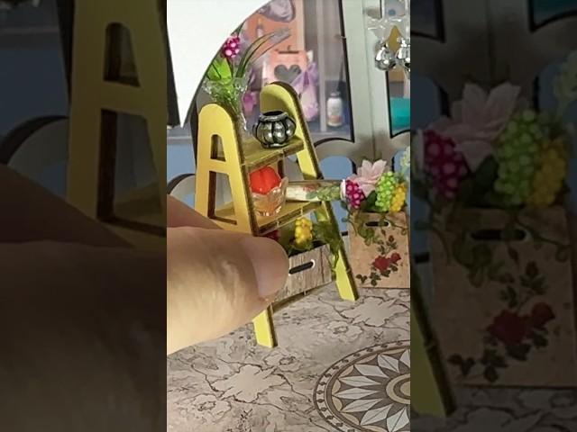 Mini world- Hanging garden #cute #diy #handmade #miniature #diydecor #shorts