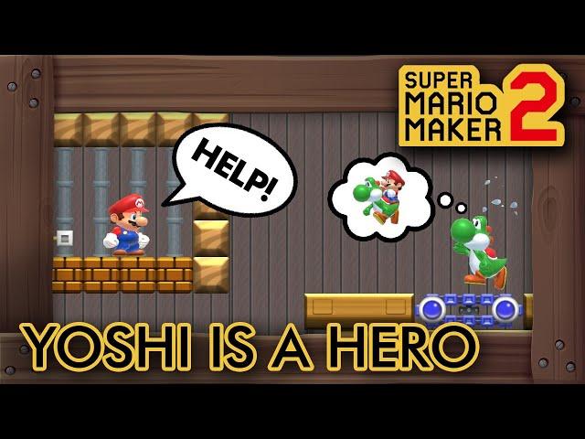 Super Mario Maker 2 - Mario Was Kidnapped :(