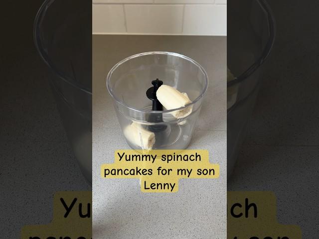 Spinach pancakes for my son Lenny #baby #fruit #babyshorts #babygirl #babyboy