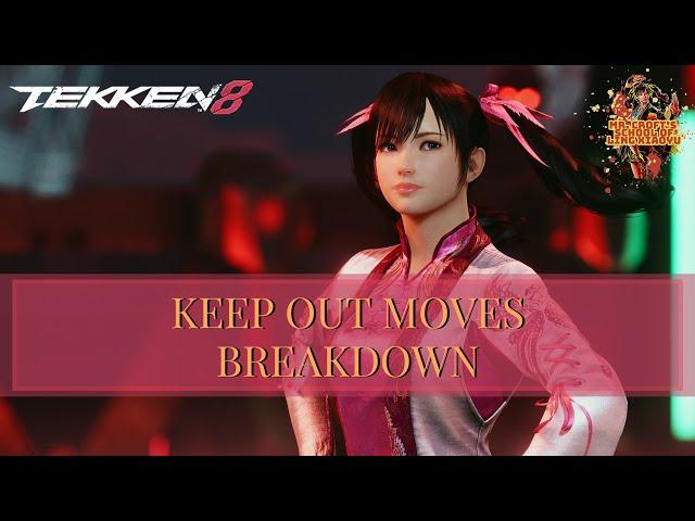 TEKKEN 8 LING XIAOYU - KEEP OUT MOVES BREAKDOWN