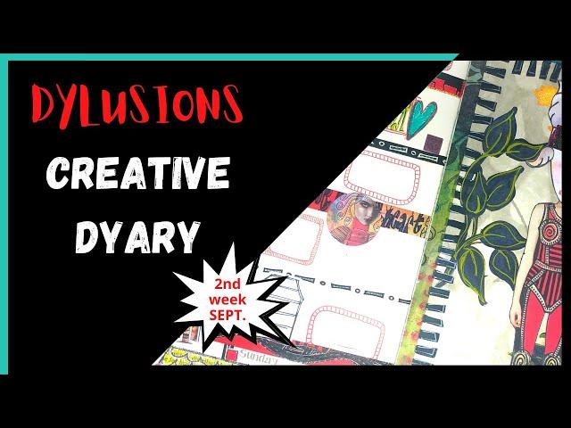 Dylusions Creative Dyary Spread