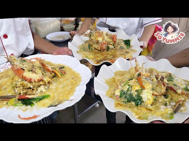 XXL Prawn! Chinese Style Prawn Noodle Master! - Malaysia Street Food