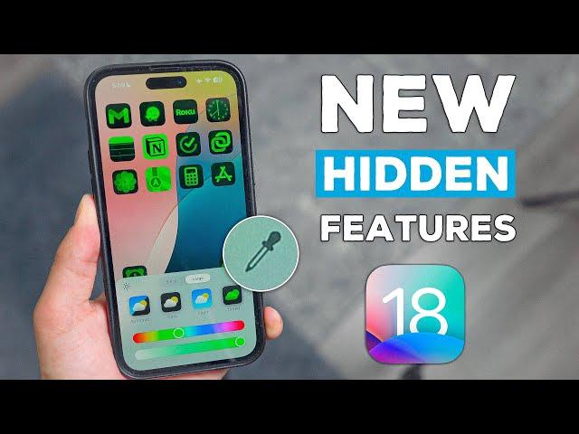 iOS 18 - Top 10 Hidden NEW Features!