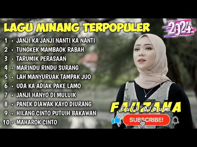 FAUZANA - LAGU MINANG TERBARU FULL ALBUM TERPOPULER 2024 - Janji Ka Janji Nanti Ka Nanti 