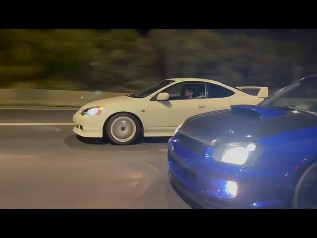 Honda Integra Dc5 Type R vs Subaru Wrx