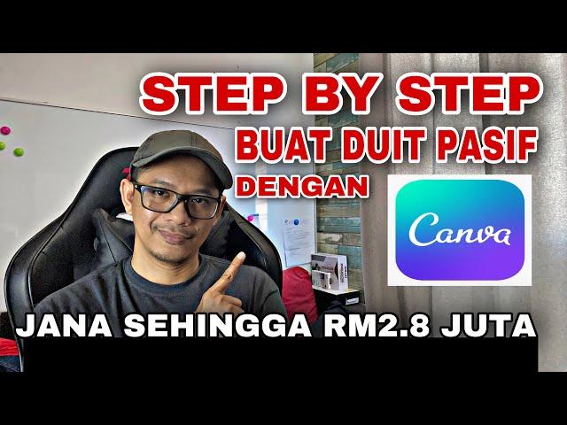 Part 2: Buat Duit Pasif Dengan CANVA - Step by step