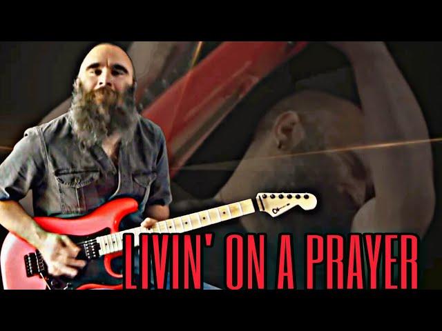 Bon Jovi - Livin On A Prayer - Instrumental Electric Guitar Cover by Paul Hurley