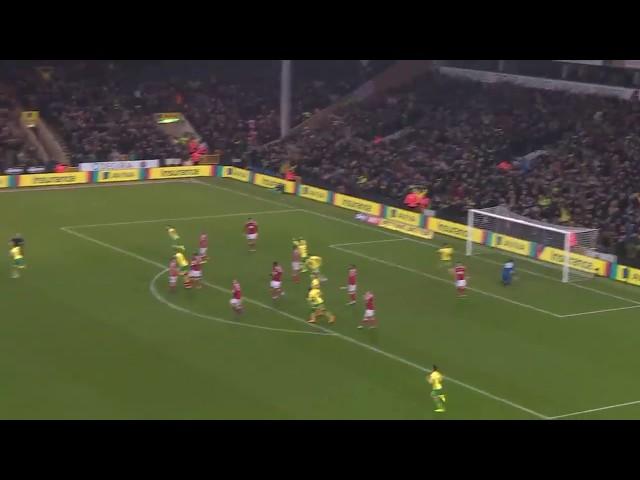 Norwich vs Nottingham Forest | Jonny Howson amazing goal