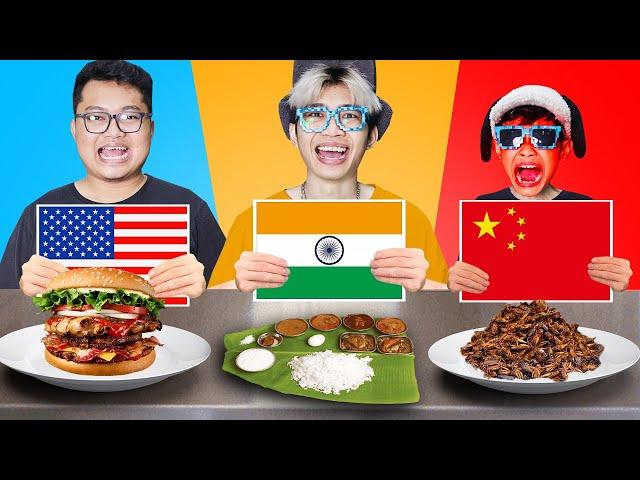 MAKAN MAKANAN ANEH YANG ADA DI SELURUH DUNIA, PRINDAPAN, CHINA,AMERICA!!! YANG TERAKHIR BIKIN MUNTAH